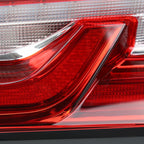 2016-2018 Chevrolet Camaro 6th Gen Sequential LED Tail Lights (Chrome Housing / Red Lens)