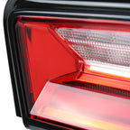 2016-2018 Chevrolet Camaro 6th Gen Sequential LED Tail Lights (Chrome Housing / Red Lens)