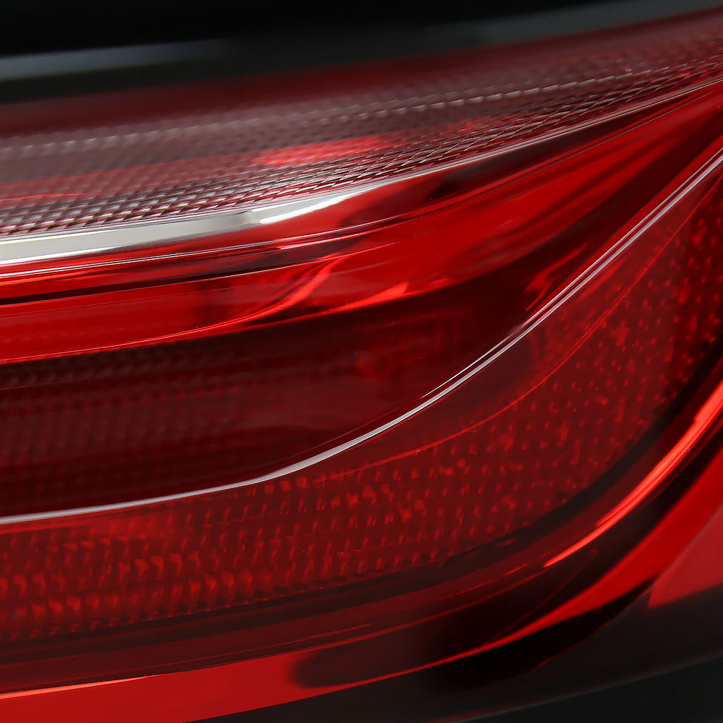 2016-2018 Chevrolet Camaro 6th Gen Sequential LED Tail Lights (Chrome Housing / Red Lens)
