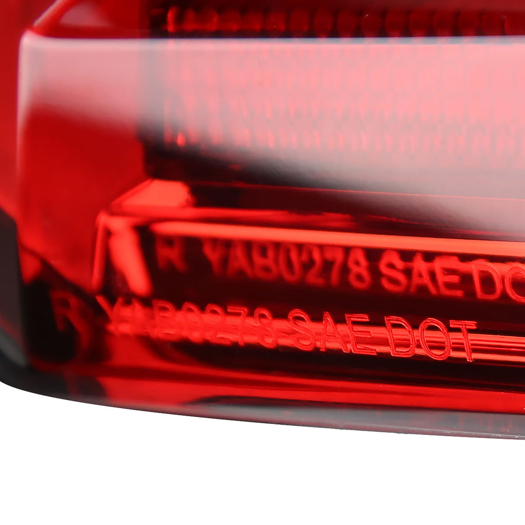 2016-2018 Chevrolet Camaro 6th Gen Sequential LED Tail Lights (Chrome Housing / Red Lens)
