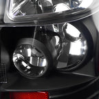 2005-2008 Dodge Magnum Tail Lights (Matte Black Housing / Clear Lens)