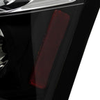2005-2008 Dodge Magnum Tail Lights (Matte Black Housing / Clear Lens)