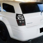 2005-2008 Dodge Magnum Tail Lights (Matte Black Housing / Clear Lens)