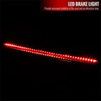 2003-2004 Ford Mustang New Edge SVT Cobra LED Third Brake Light (Matte Black Housing / Clear Lens)