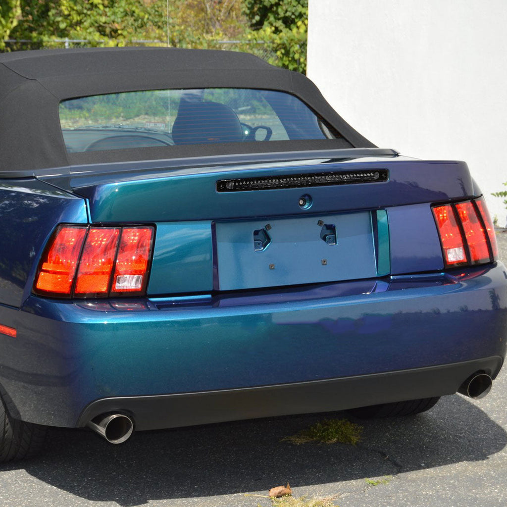2003-2004 Ford Mustang New Edge SVT Cobra LED Third Brake Light (Matte Black Housing / Clear Lens)