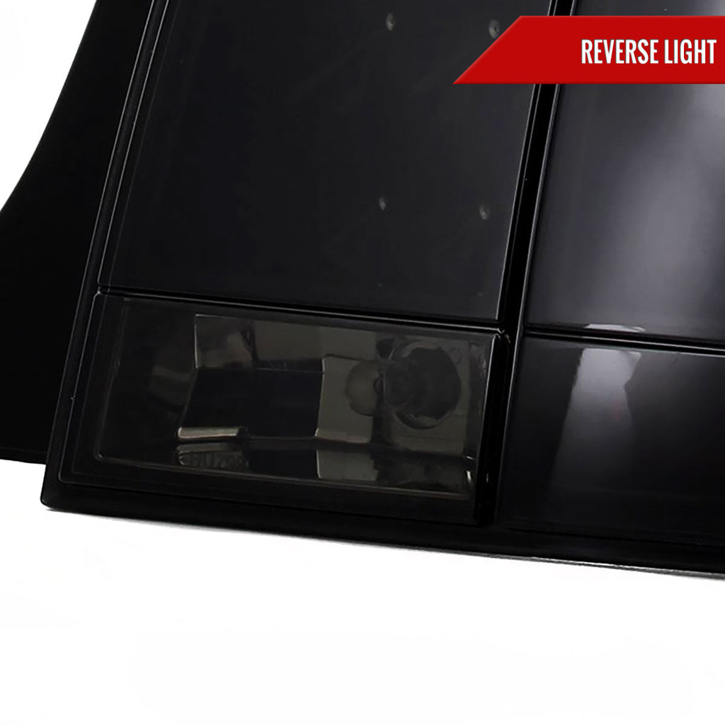 2005-2009 Ford Mustang S197 Sequential LED Tail Lights (Glossy Black Housing / Smoked Lens)
