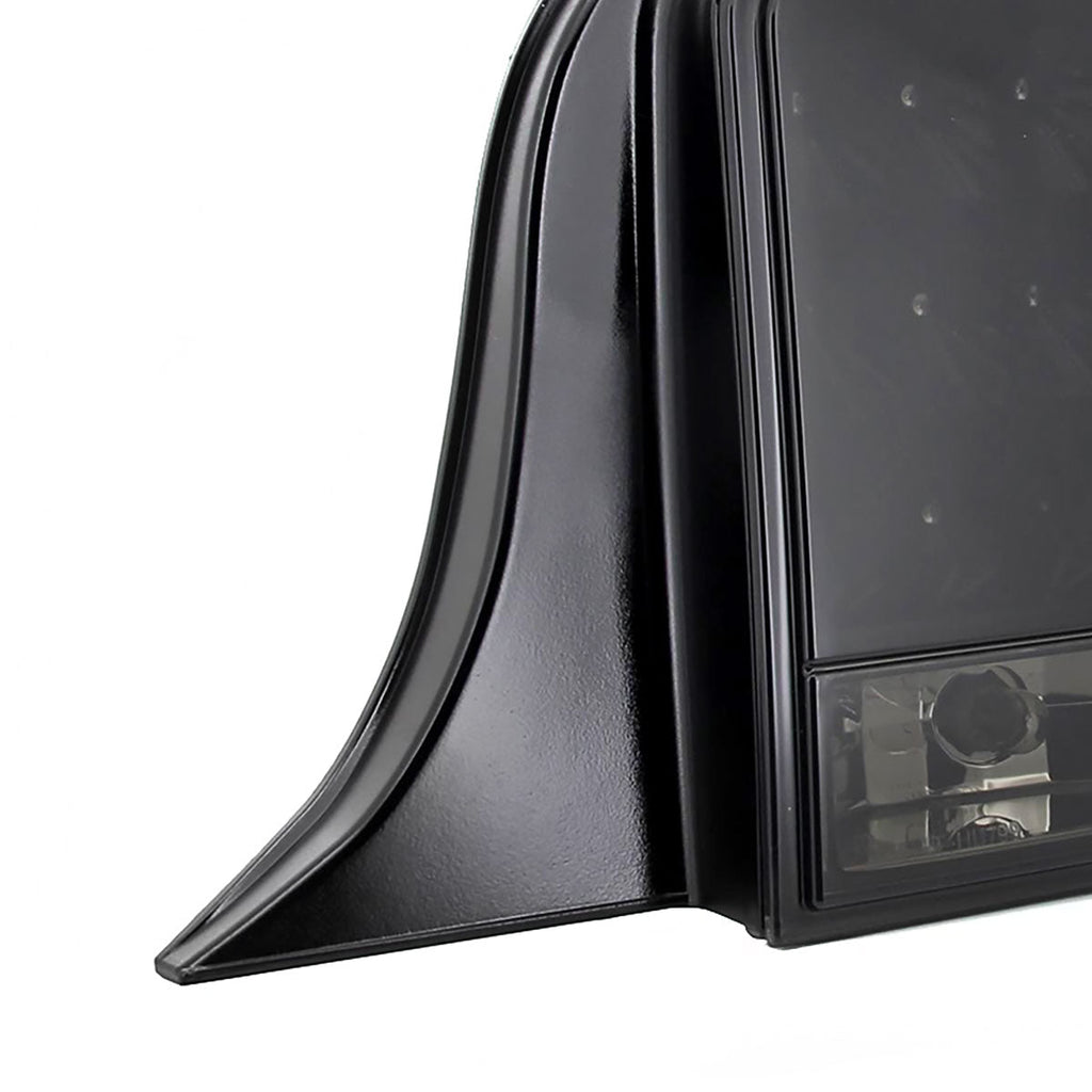 2005-2009 Ford Mustang S197 Sequential LED Tail Lights (Glossy Black Housing / Smoked Lens)