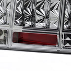 2005-2009 Ford Mustang S197 Sequential LED Tail Lights (Chrome Housing / Clear Lens)