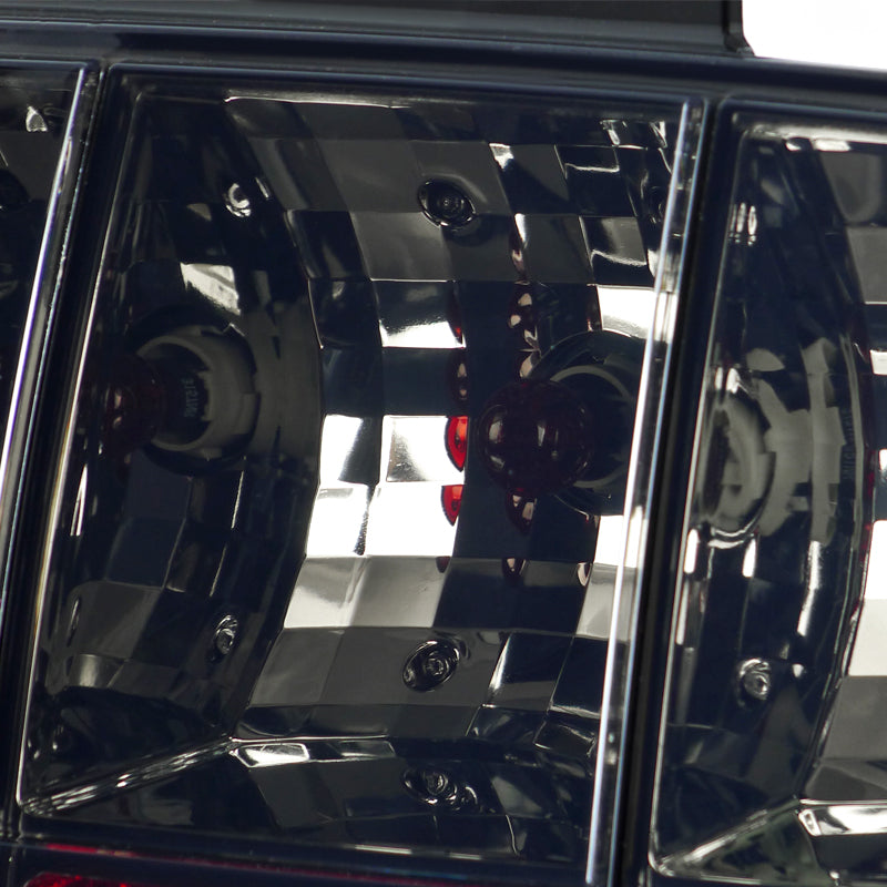 2005-2009 Ford Mustang S197 Sequential Tail Lights (Chrome Housing / Smoked Lens)