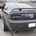 2005-2009 Ford Mustang S197 Sequential Tail Lights (Chrome Housing / Smoked Lens)
