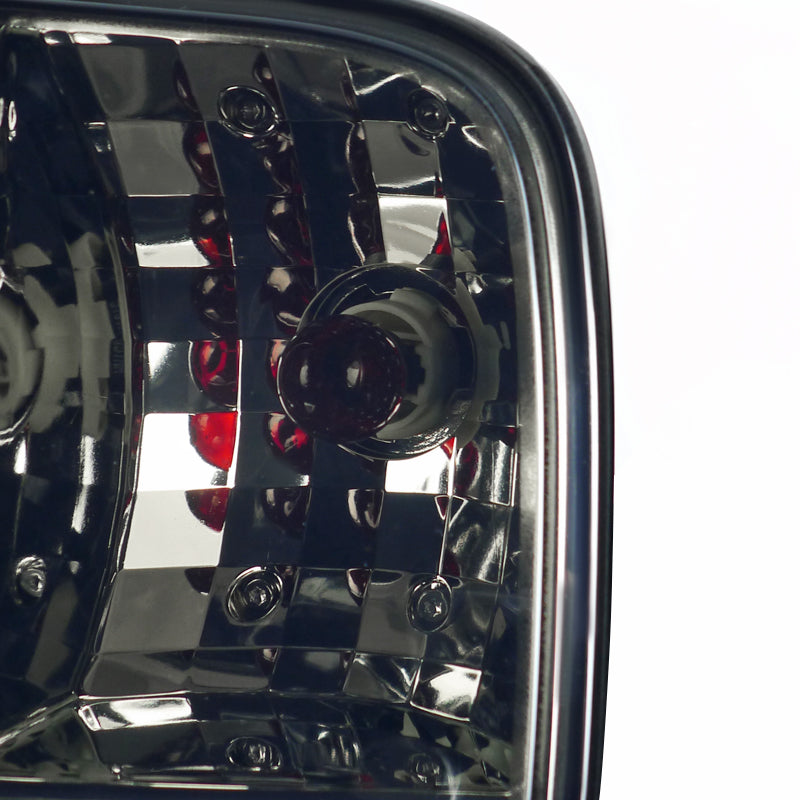 2005-2009 Ford Mustang S197 Sequential Tail Lights (Chrome Housing / Smoked Lens)