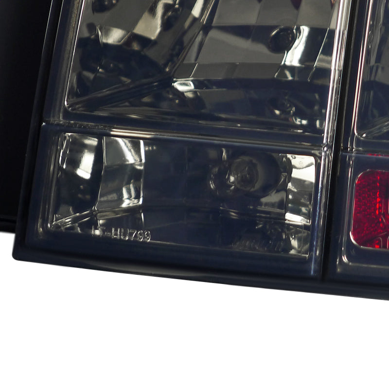 2005-2009 Ford Mustang S197 Sequential Tail Lights (Chrome Housing / Smoked Lens)