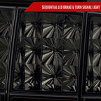 2005-2009 Ford Mustang S197 Sequential LED Tail Lights (Chrome Housing / Smoked Lens)