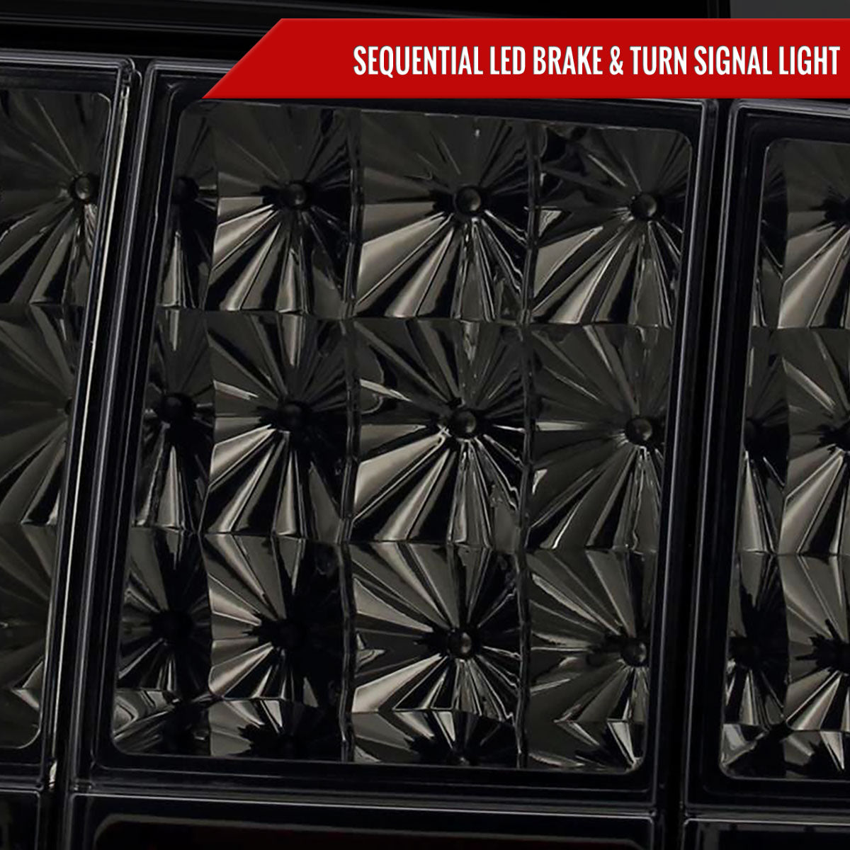 2005-2009 Ford Mustang S197 Sequential LED Tail Lights (Chrome Housing / Smoked Lens)