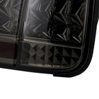2005-2009 Ford Mustang S197 Sequential LED Tail Lights (Chrome Housing / Smoked Lens)