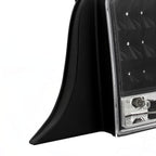 2005-2009 Ford Mustang S197 Sequential LED Tail Lights (Matte Black Housing / Clear Lens)