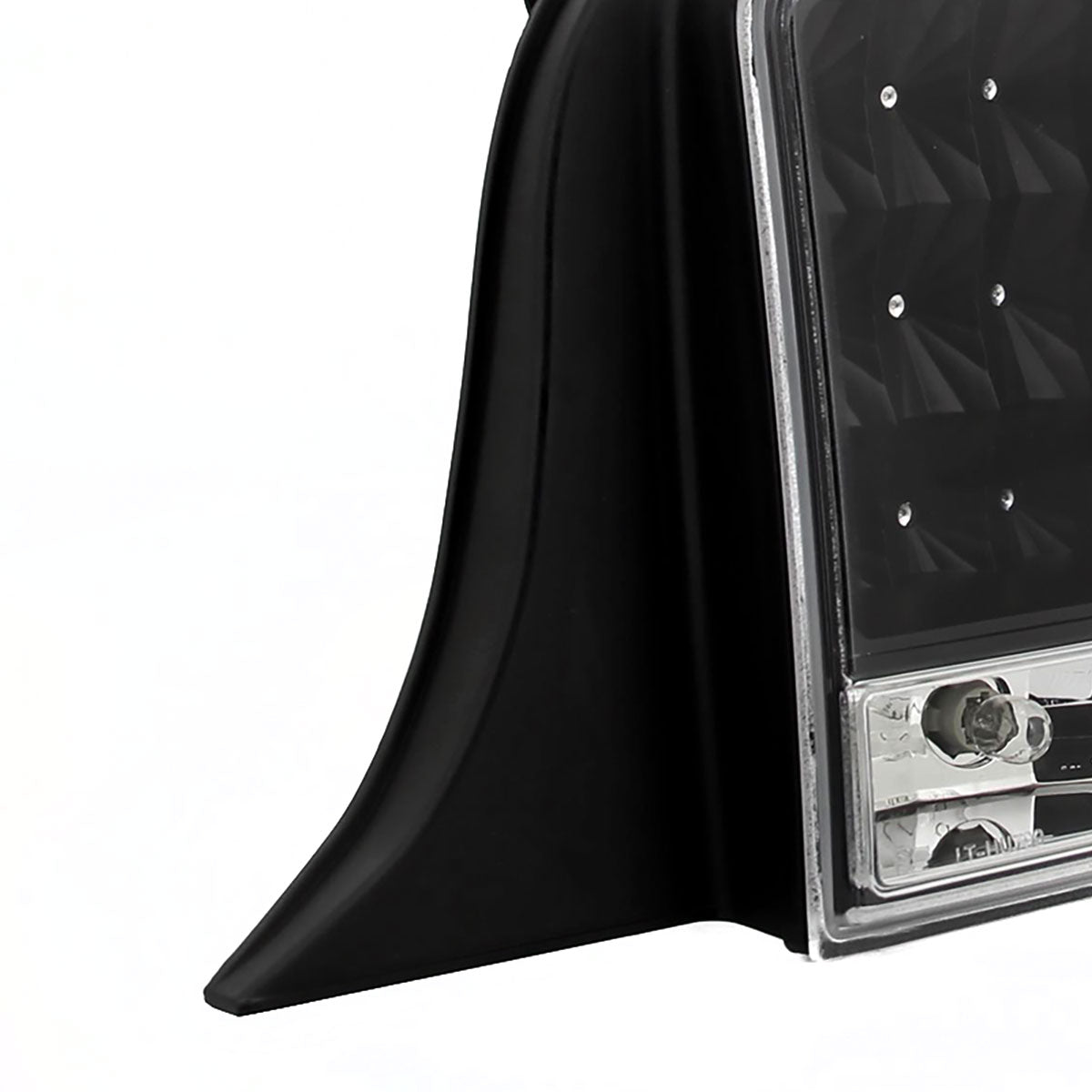 2005-2009 Ford Mustang S197 Sequential LED Tail Lights (Matte Black Housing / Clear Lens)