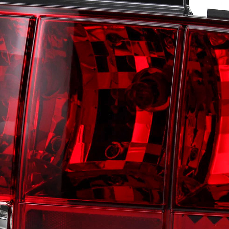 2005-2009 Ford Mustang S197 Sequential Tail Lights (Chrome Housing / Red Lens)