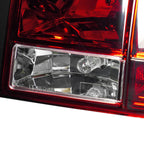 2005-2009 Ford Mustang S197 Sequential Tail Lights (Chrome Housing / Red Lens)