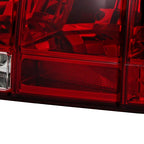 2005-2009 Ford Mustang S197 Sequential Tail Lights (Chrome Housing / Red Lens)