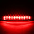 2005-2009 Ford Mustang S197 LED 3rd Brake Light (Chrome Housing / Clear Lens)