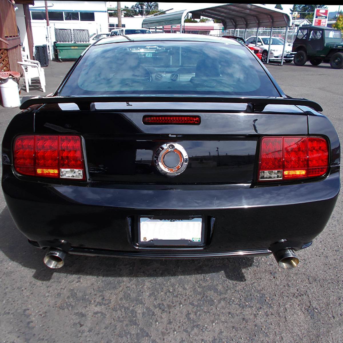 2005-2009 Ford Mustang S197 LED 3rd Brake Light - APC (Chrome Housing / Red Lens)