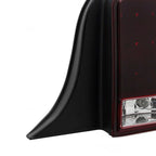 2005-2009 Ford Mustang S197 Sequential LED Tail Lights (Chrome Housing / Red Smoked Lens)