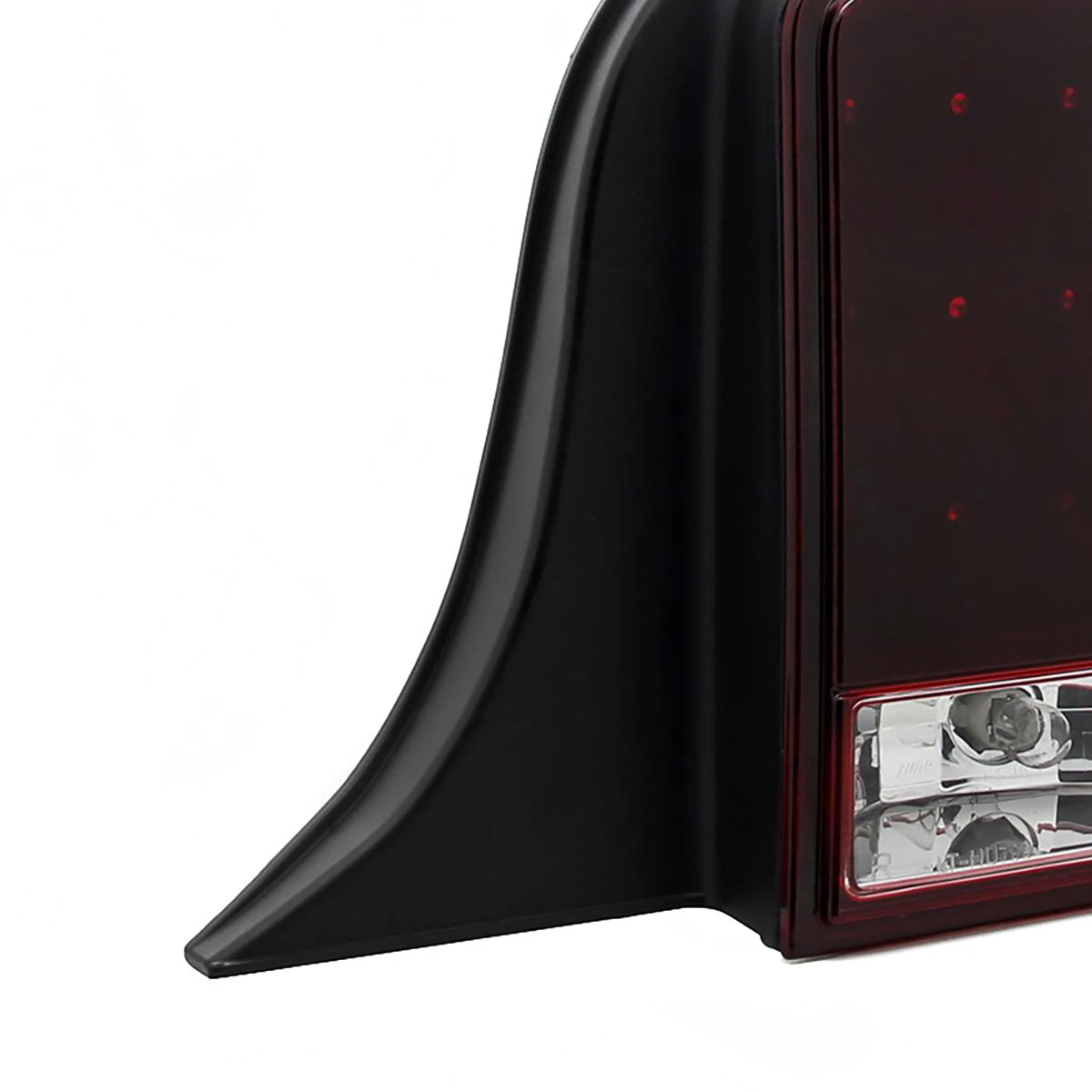 2005-2009 Ford Mustang S197 Sequential LED Tail Lights (Chrome Housing / Red Smoked Lens)