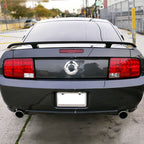 2005-2009 Ford Mustang S197 Sequential LED Tail Lights (Chrome Housing / Red Lens)