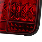 2005-2009 Ford Mustang S197 Sequential LED Tail Lights (Chrome Housing / Red Lens)