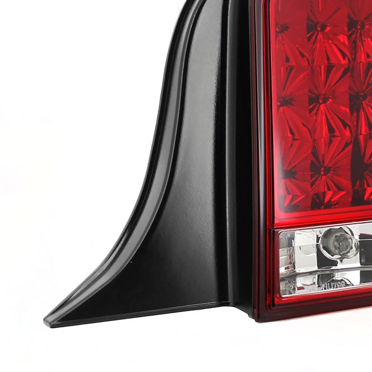 2005-2009 Ford Mustang S197 Sequential LED Tail Lights (Chrome Housing / Red Lens)