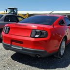2010-2012 Ford Mustang S197 Sequential LED Tail Lights (Glossy Black Housing / Smoked Lens)