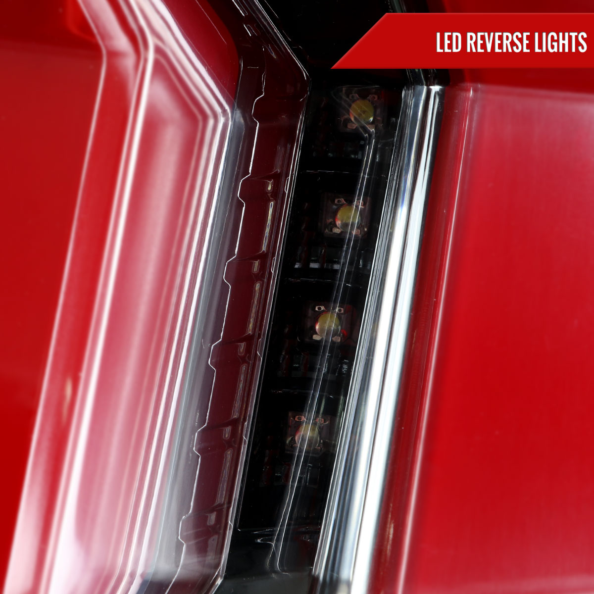2010-2012 Ford Mustang S197 Sequential LED Tail Lights (Jet Black Housing / Clear Lens)