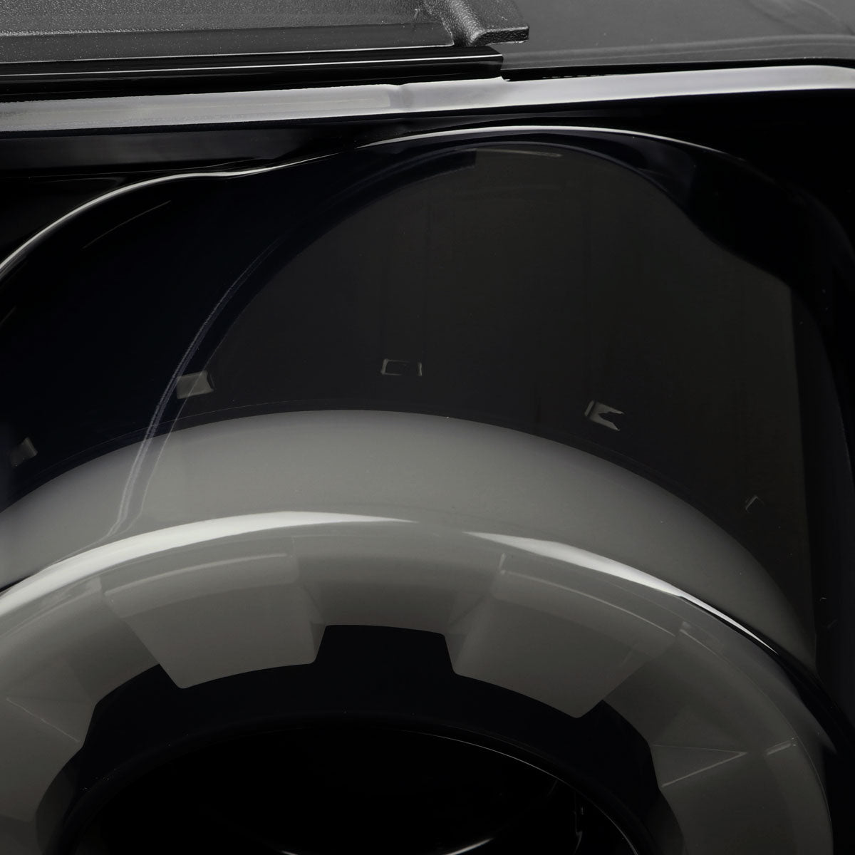2015-2022 Ford Mustang S550 Coupe/Convertible LED Tail Lights (Glossy Black Housing / Smoked Lens)