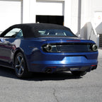 2015-2022 Ford Mustang S550 Coupe/Convertible LED Tail Lights (Glossy Black Housing / Smoked Lens)