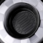 2015-2022 Ford Mustang S550 Coupe/Convertible White LED Bar Tail Lights (Glossy Black Housing / Clear Lens)