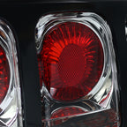 1994-1998 Ford Mustang SN95 Tail Lights (Chrome Housing / Clear Lens)