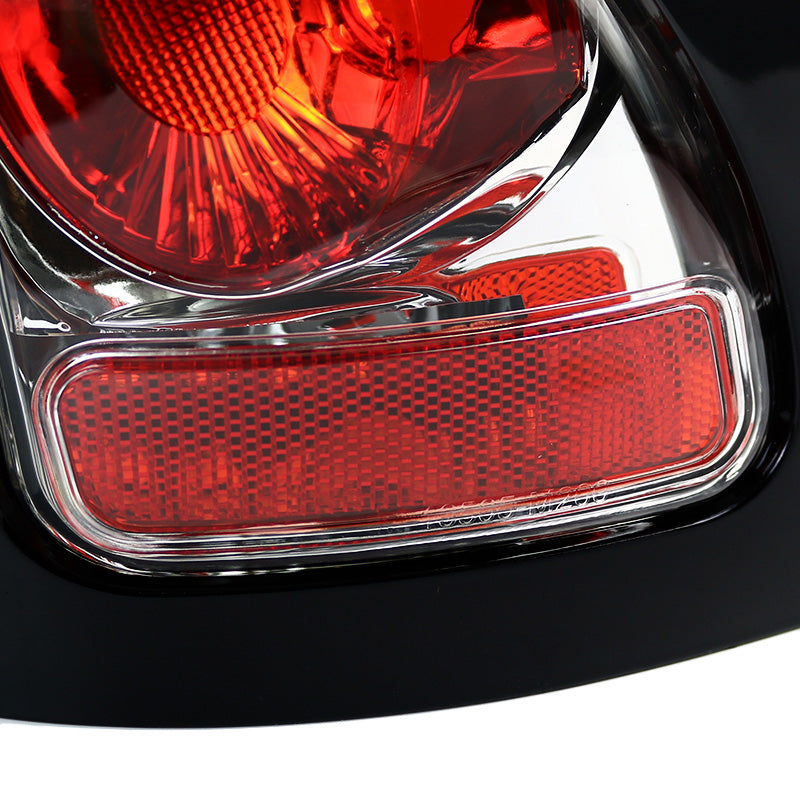 1994-1998 Ford Mustang SN95 Tail Lights (Chrome Housing / Clear Lens)
