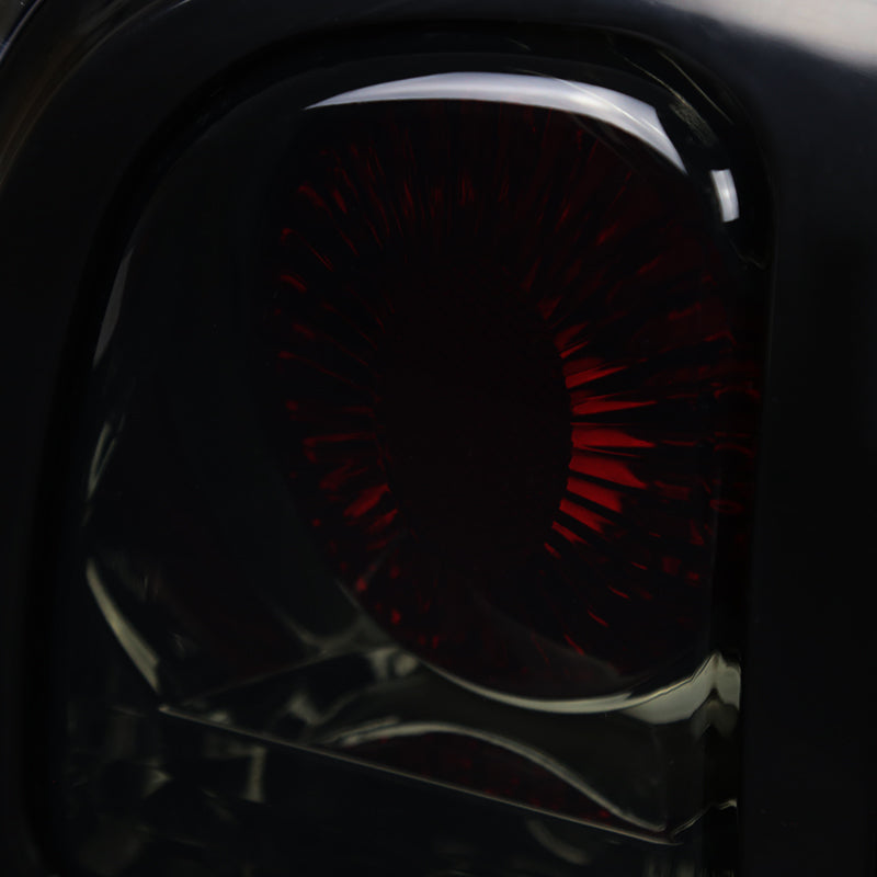 1994-1998 Ford Mustang SN95 Tail Lights (Chrome Housing / Smoked Lens)