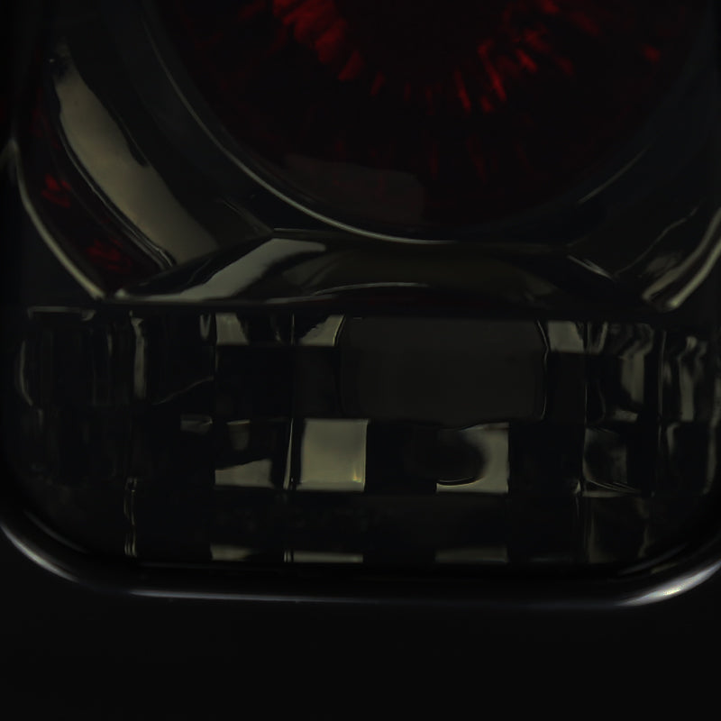 1994-1998 Ford Mustang SN95 Tail Lights (Chrome Housing / Smoked Lens)