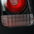 1994-1998 Ford Mustang SN95 Tail Lights (Matte Black Housing / Clear Lens)