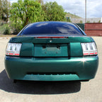 1999-2004 Ford Mustang New Edge Sequential LED Tail Lights (Chrome Housing / Clear Lens)
