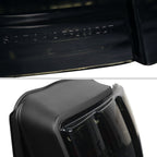 1999-2004 Ford Mustang New Edge Tail Lights (Chrome Housing / Smoked Lens)