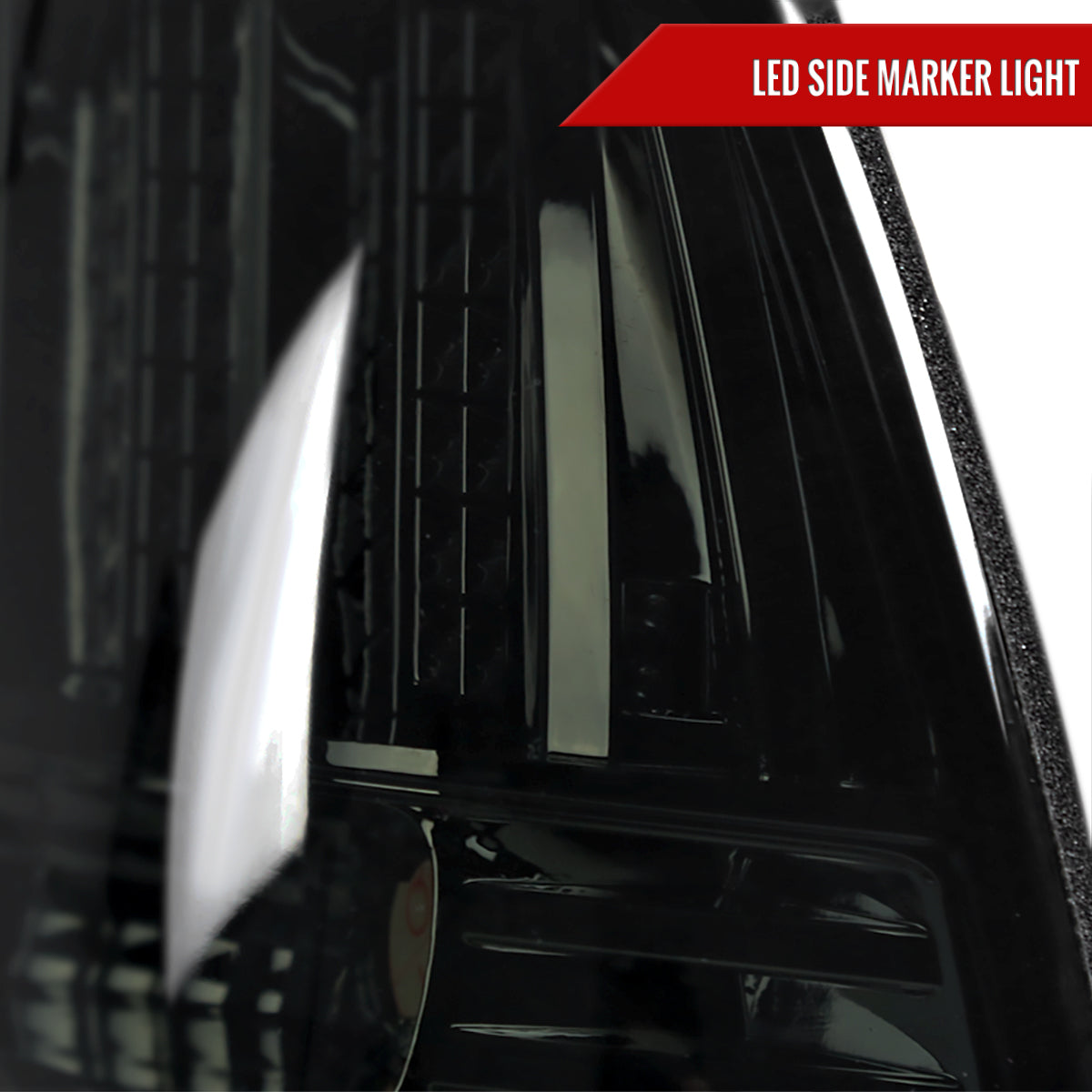 1999-2004 Ford Mustang New Edge Sequential LED Tail Lights - RS (Chrome Housing / Smoked Lens)