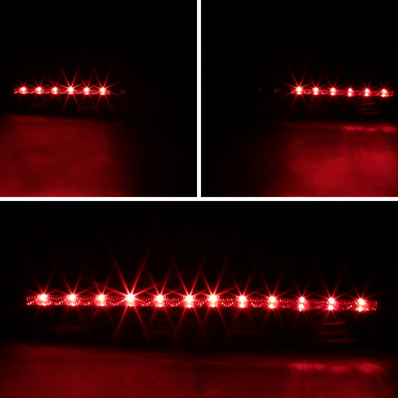 1999-2004 Ford Mustang New Edge LED 3rd Brake Light (Chrome Housing / Smoked Lens)