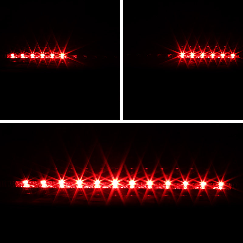 1999-2004 Ford Mustang New Edge LED 3rd Brake Light (Chrome Housing / Red Lens)