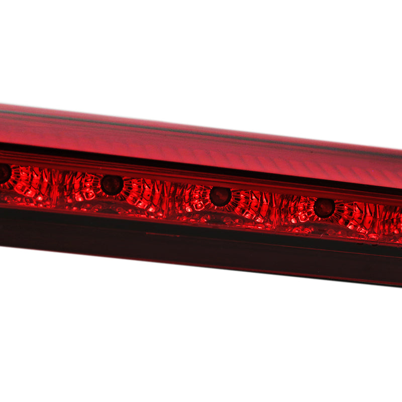1999-2004 Ford Mustang New Edge LED 3rd Brake Light (Chrome Housing / Red Lens)