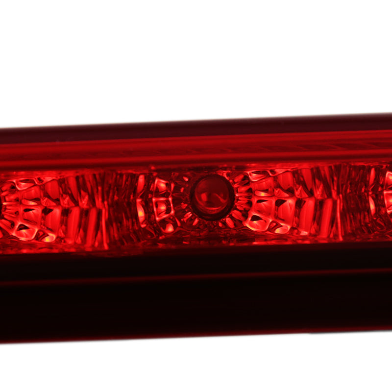 1999-2004 Ford Mustang New Edge LED 3rd Brake Light (Chrome Housing / Red Lens)