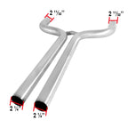2010-2015 Chevrolet Camaro 5th Gen 3.6L V6 Stainless Steel Dual Catback Exhaust System
