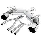 2010-2015 Chevrolet Camaro 5th Gen 3.6L V6 Stainless Steel Dual Catback Exhaust System